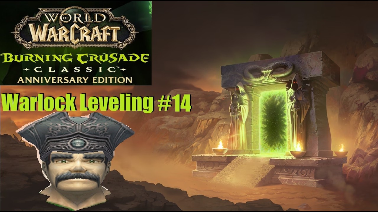WoW TBC - Warlock Leveling - Part 14: Blade's Edge Mountains (Part 1/X) + Mana Tombs