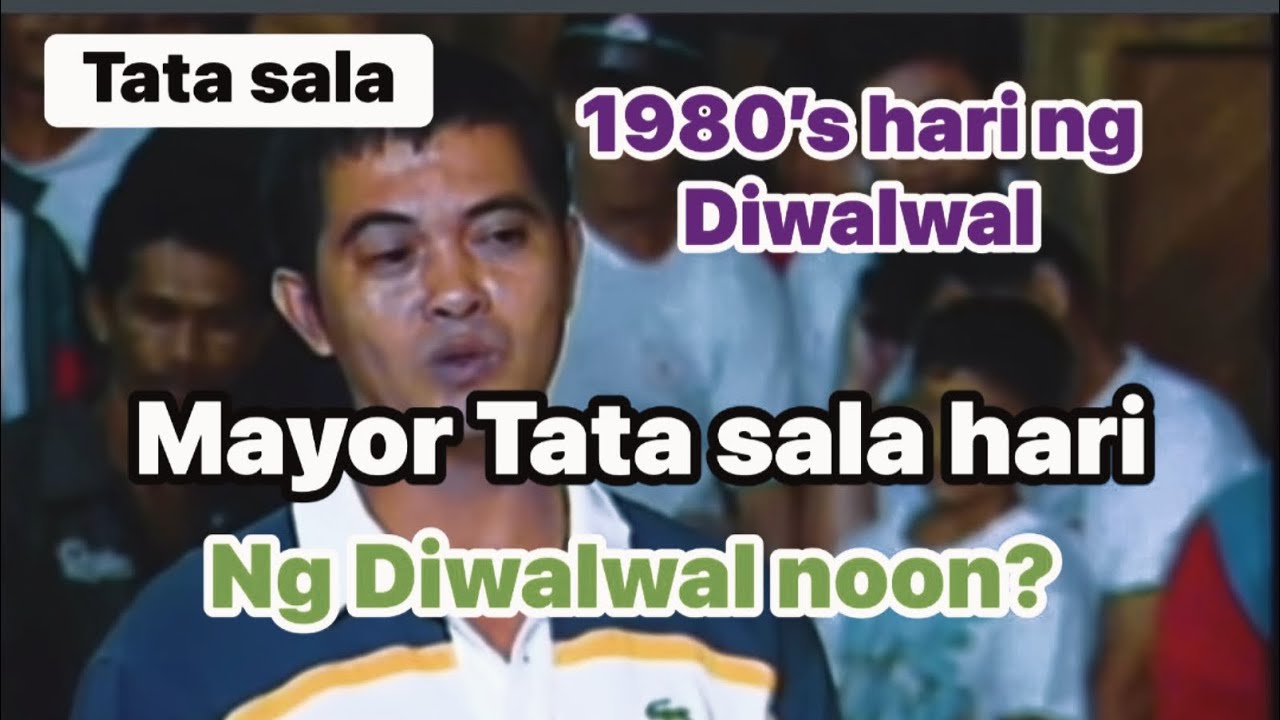 Hari ng diwalwal noong 1980&rsquo;s Tata sala or nelson tata sala #tatasala