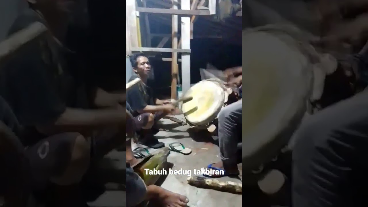 Tabuh bedug takbiran Idul fitri 1444.H