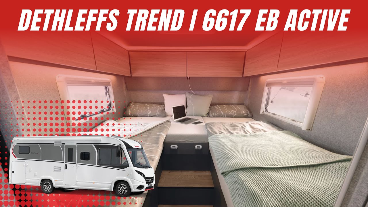 WOHNMOBIL VOLLINTEGRIERT 2026 Neuheiten Dethleffs Trend I 6617 EB  Active
