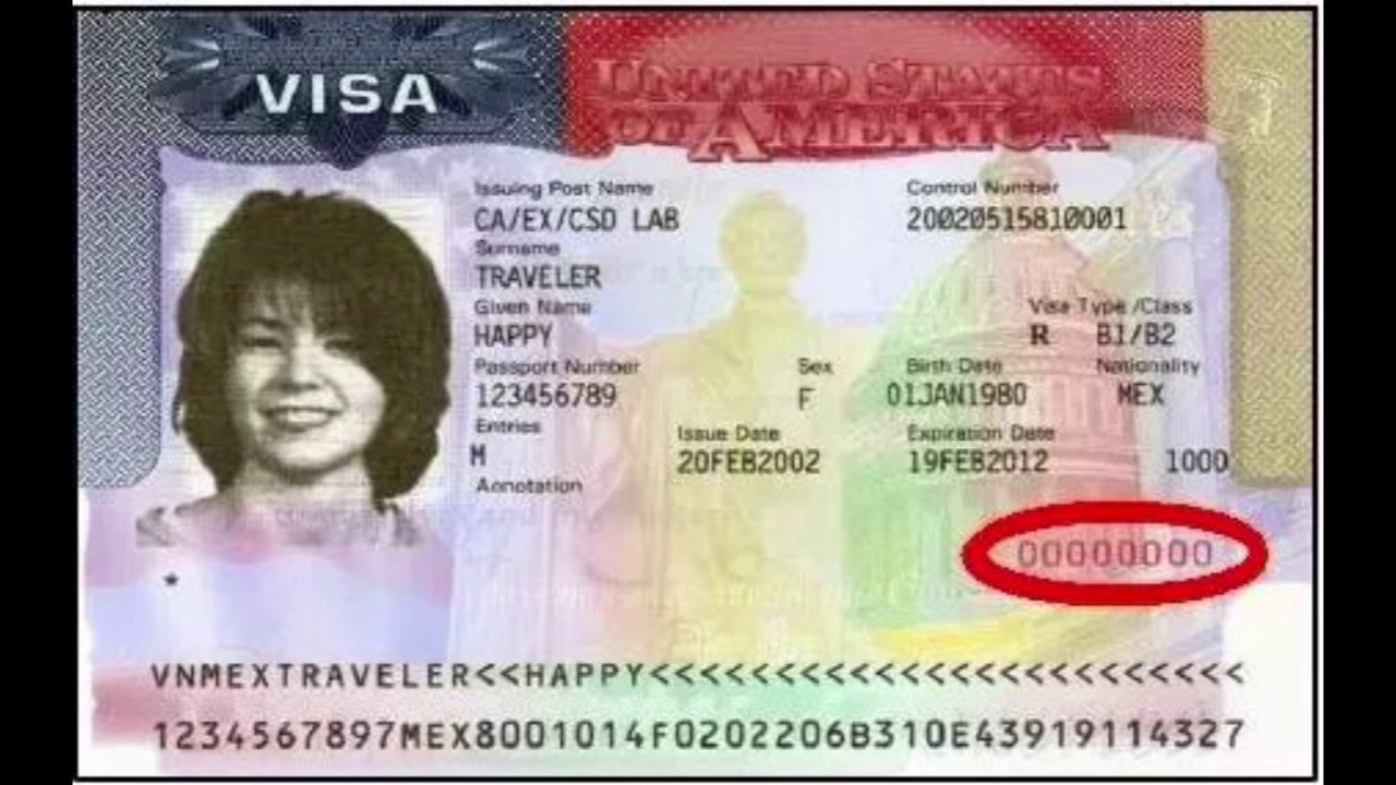 How to find your nonimmigrant visa number