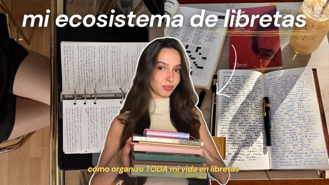 Mi ecosistema de libretas | cómo me organizo para tener TODA mi vida en orden