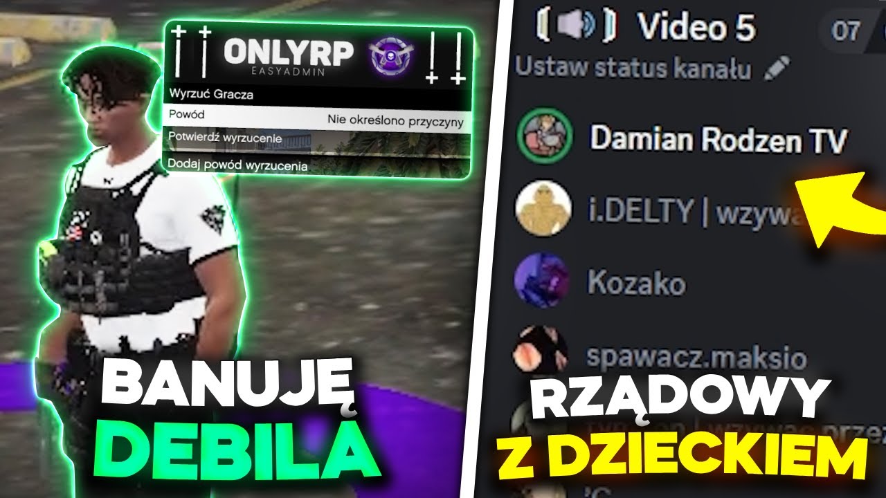 ADMIN VS MAŁE DZIECI