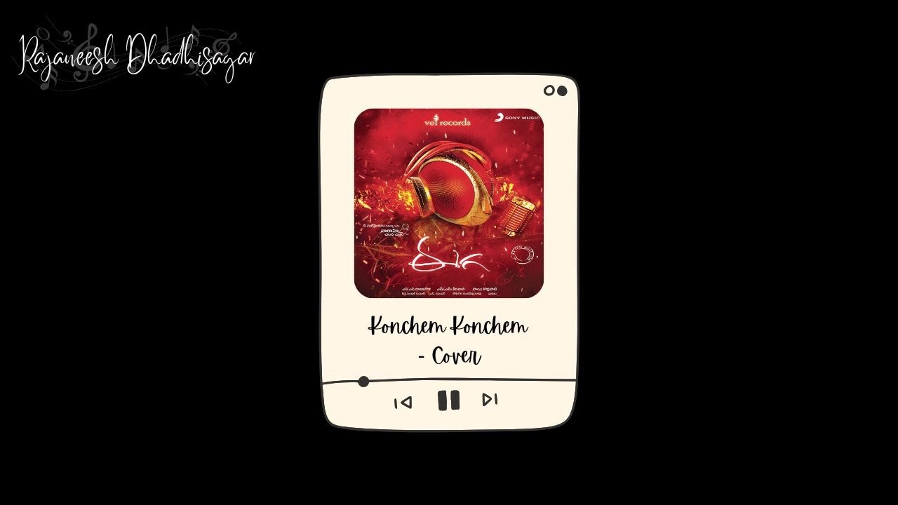 Konchem Konchem | Eega | Cover by Rajaneesh Dhadhisagar