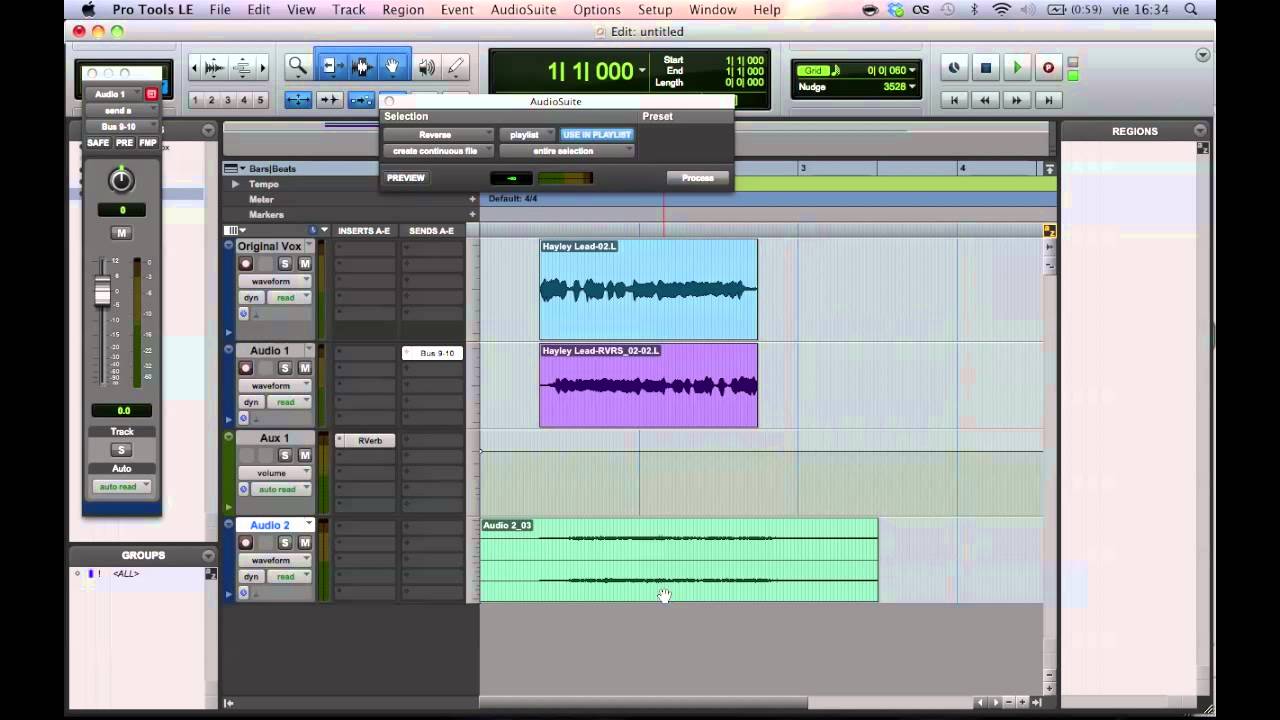 Tutorial Mezcla - Reversed Vocal Reverb con Pro Tools / Musicøath