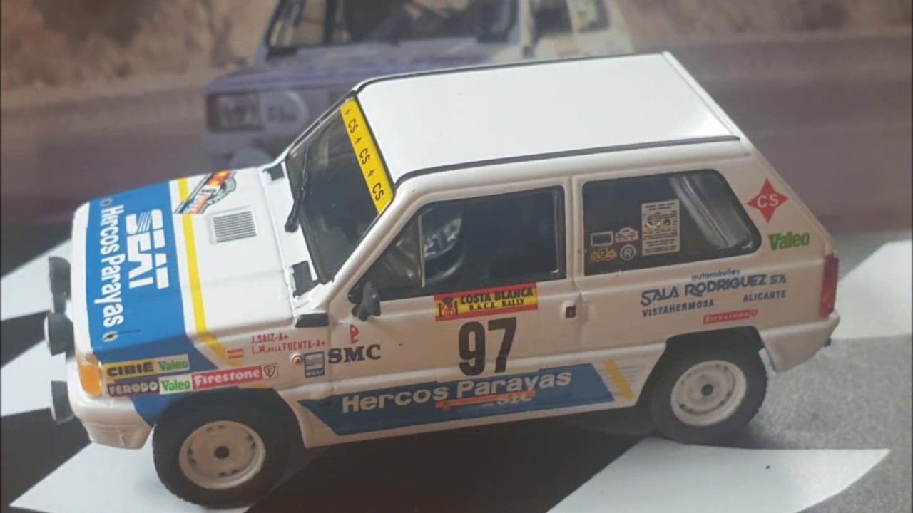 Diecast Seat Panda 1;43 Scale, IXO.Автомодели.Обзор