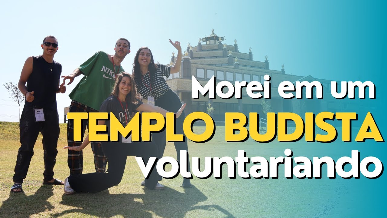 Meu 1º Voluntariado no Templo Budista Kadampa - CMK | Templo pela Paz Mundial