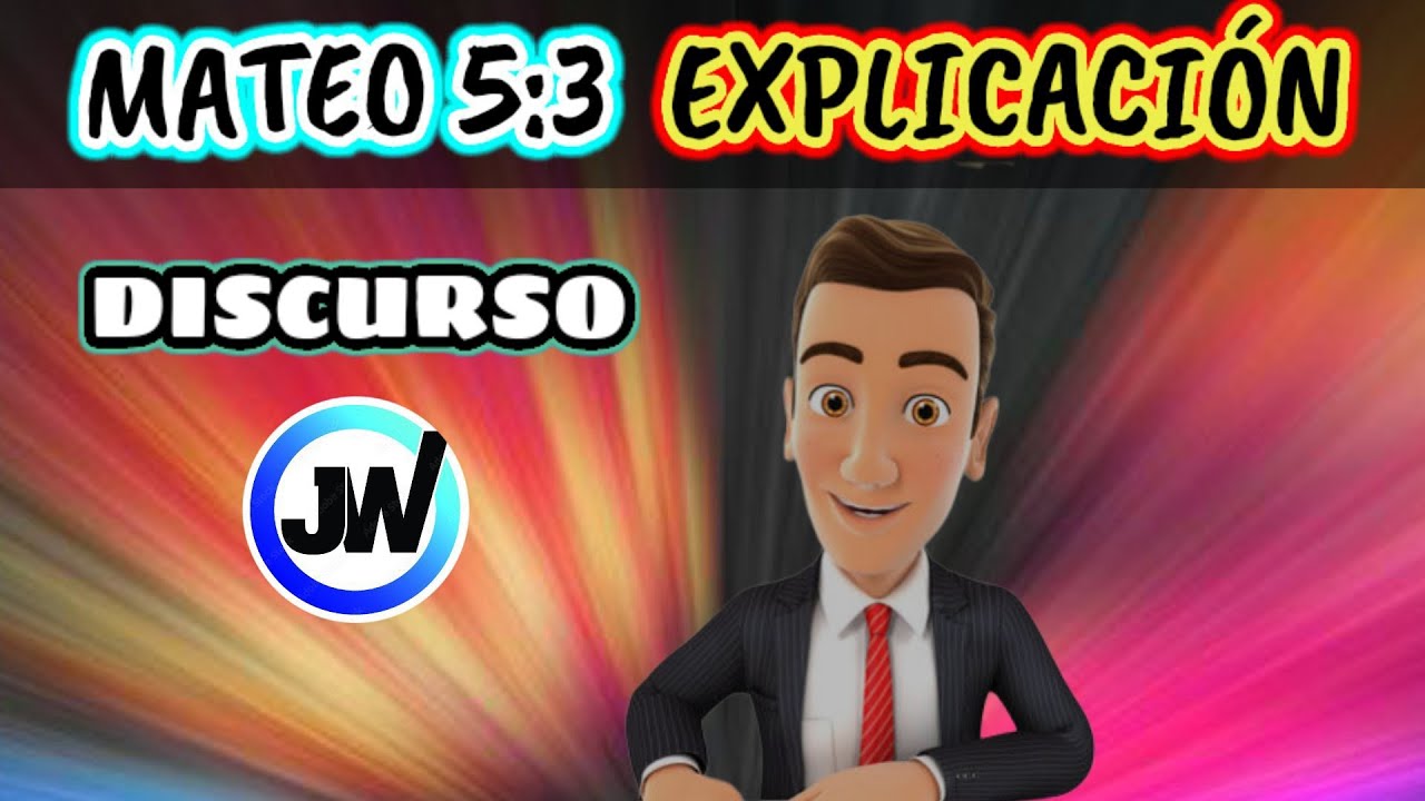 LAS NECESIDADES ESPIRITUALES. DISCURSO JW (TESTIGOS DE JEHOV&Aacute;). JWORG