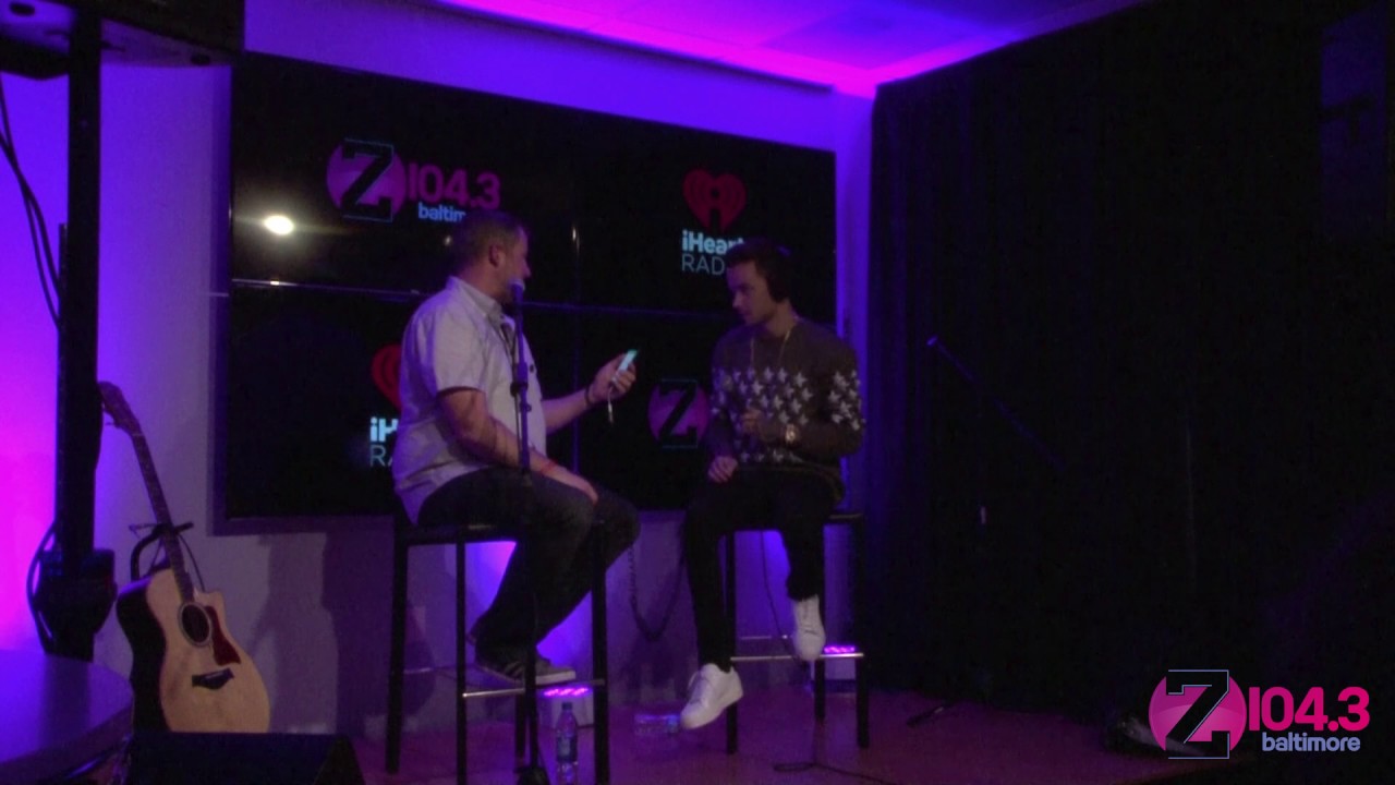 Liam Payne Plays 'The Whisper Challenge' at Z1043