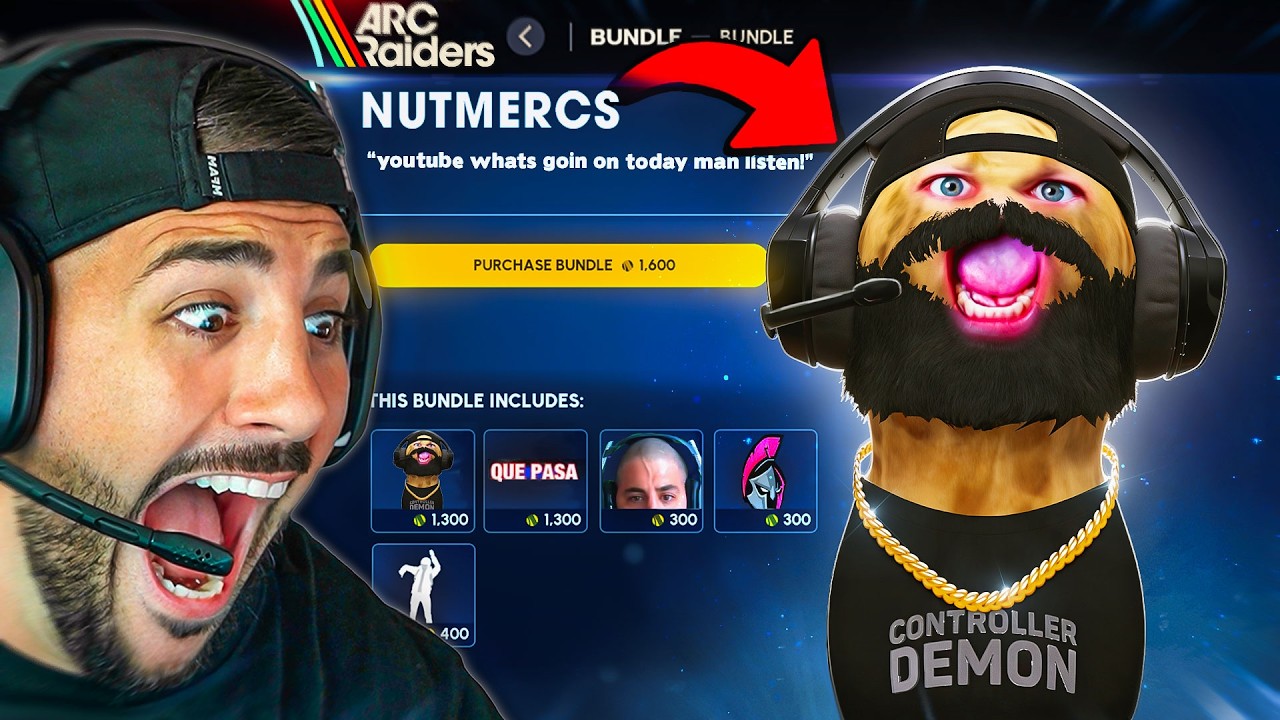 REACTING TO THEBURNTPEANUTS NEW SKIN: NUTMERCS