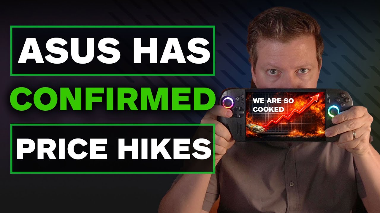 ASUS Confirms Price Hikes Starting Monday