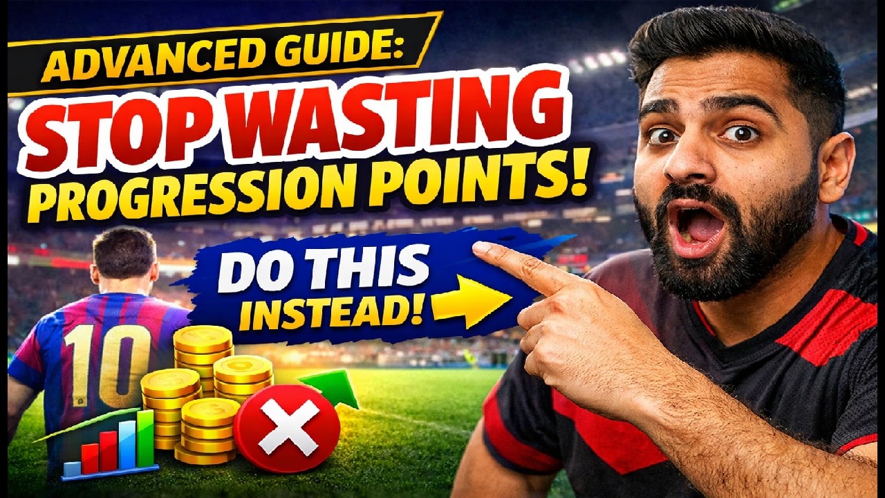 Advanced Tips: STOP Wasting Progression Points in eFootball! (Do THIS Instead!)