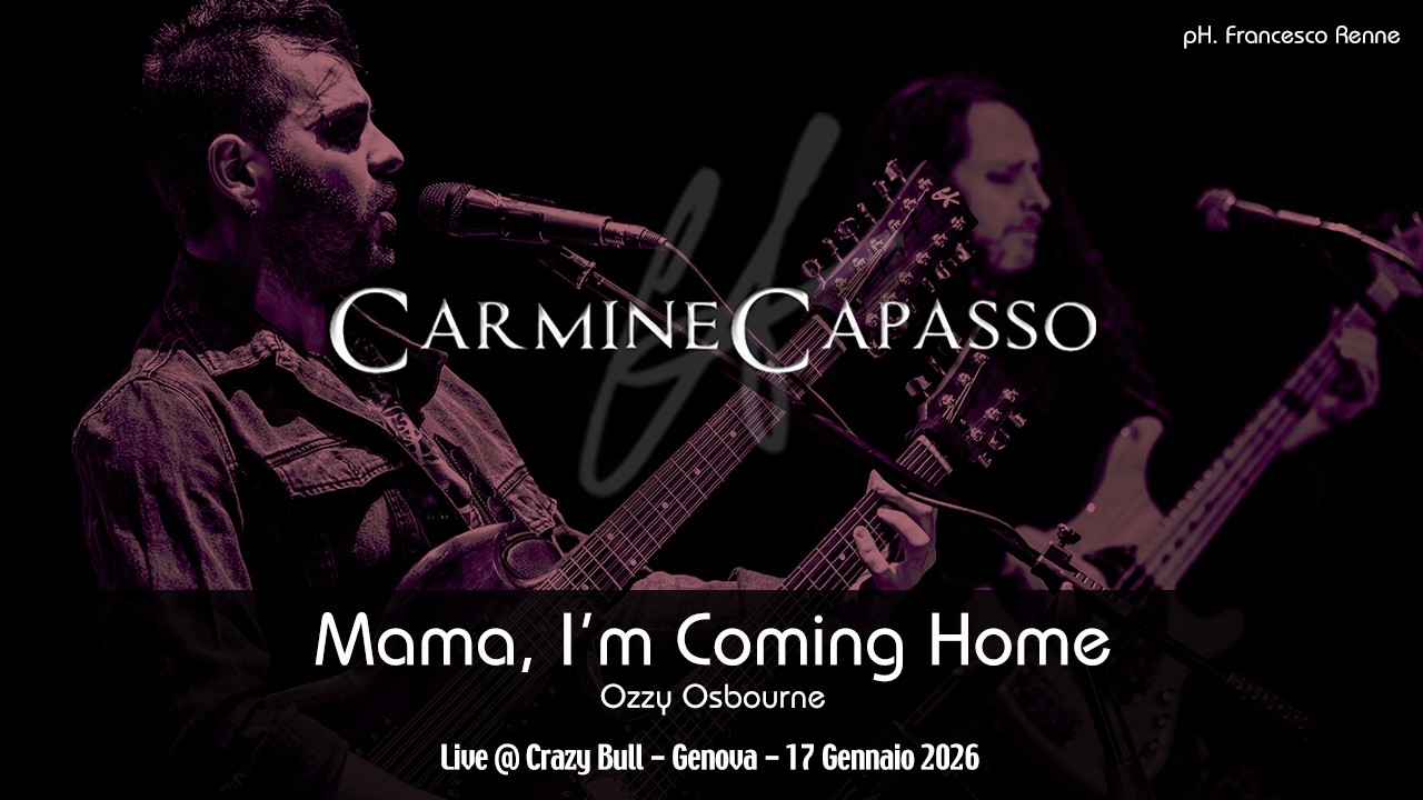 Carmine Capasso - Mama, I'm Coming Home (Ozzy Osbourne) live@Crazy Bull