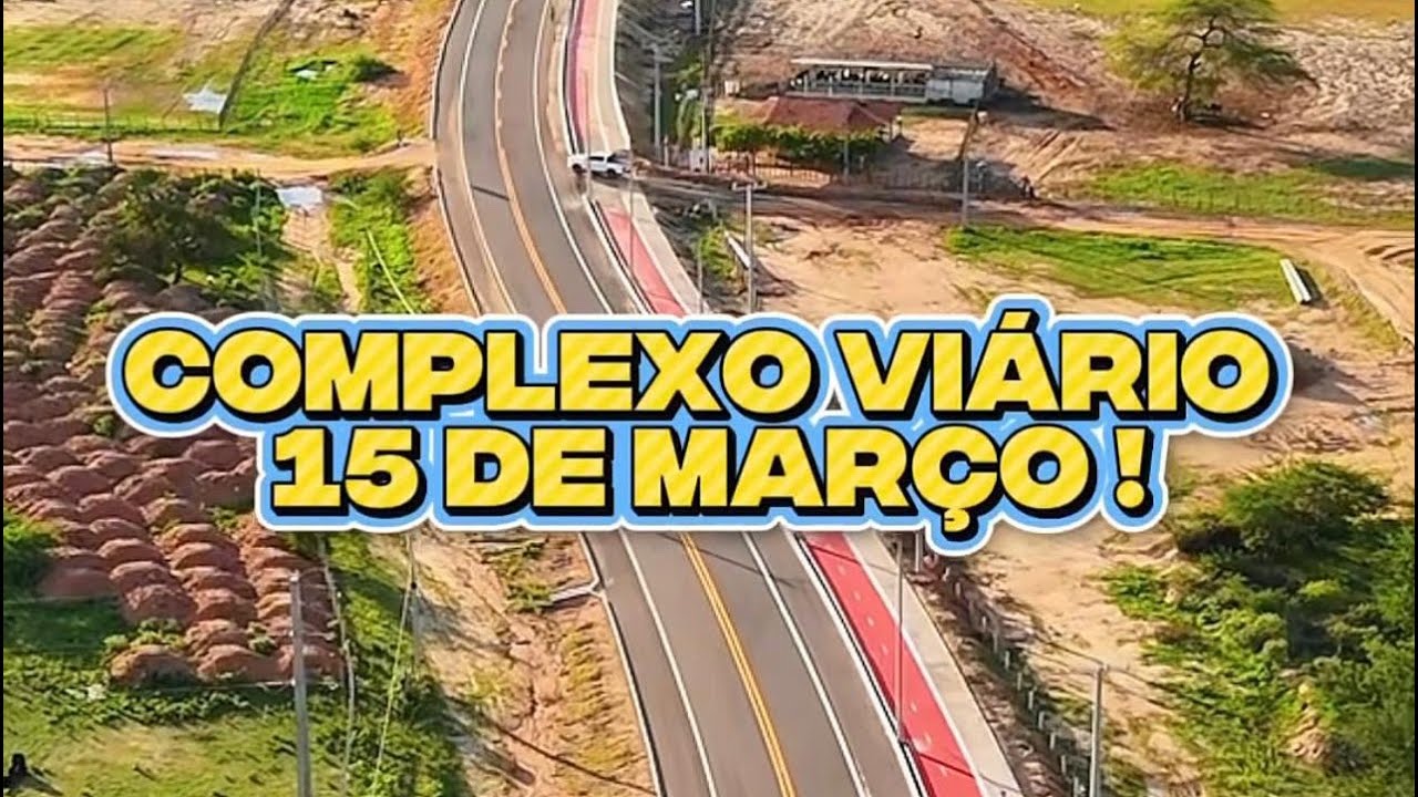 COMPLEXO VIÁRIO 15 DE MARÇO - @prefeiturademossoro