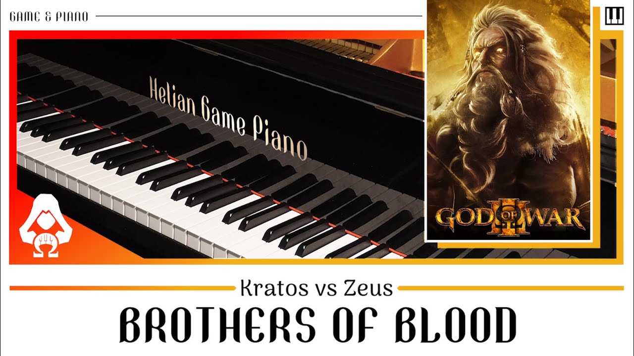 Kratos vs Zeus (Brothers of Blood) - God of War 3 OST - Piano Sheet