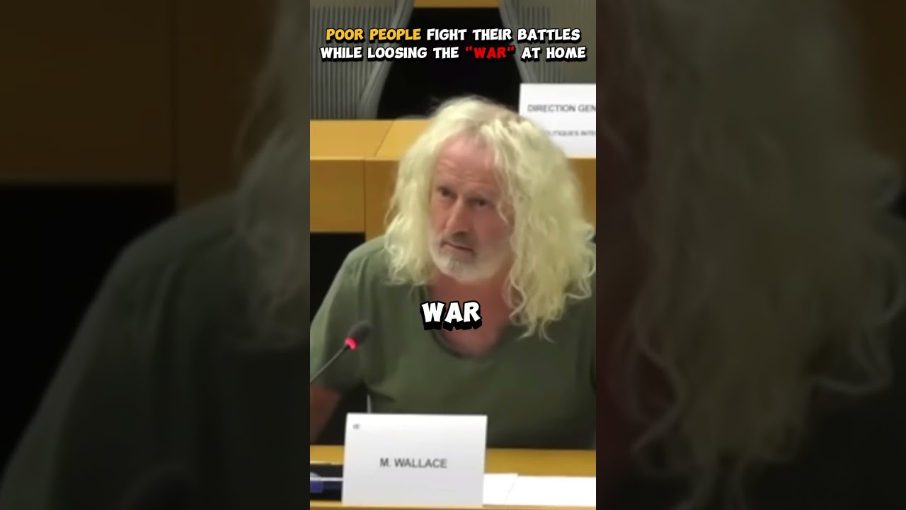 Mick Wallace - Money for War not the Poor