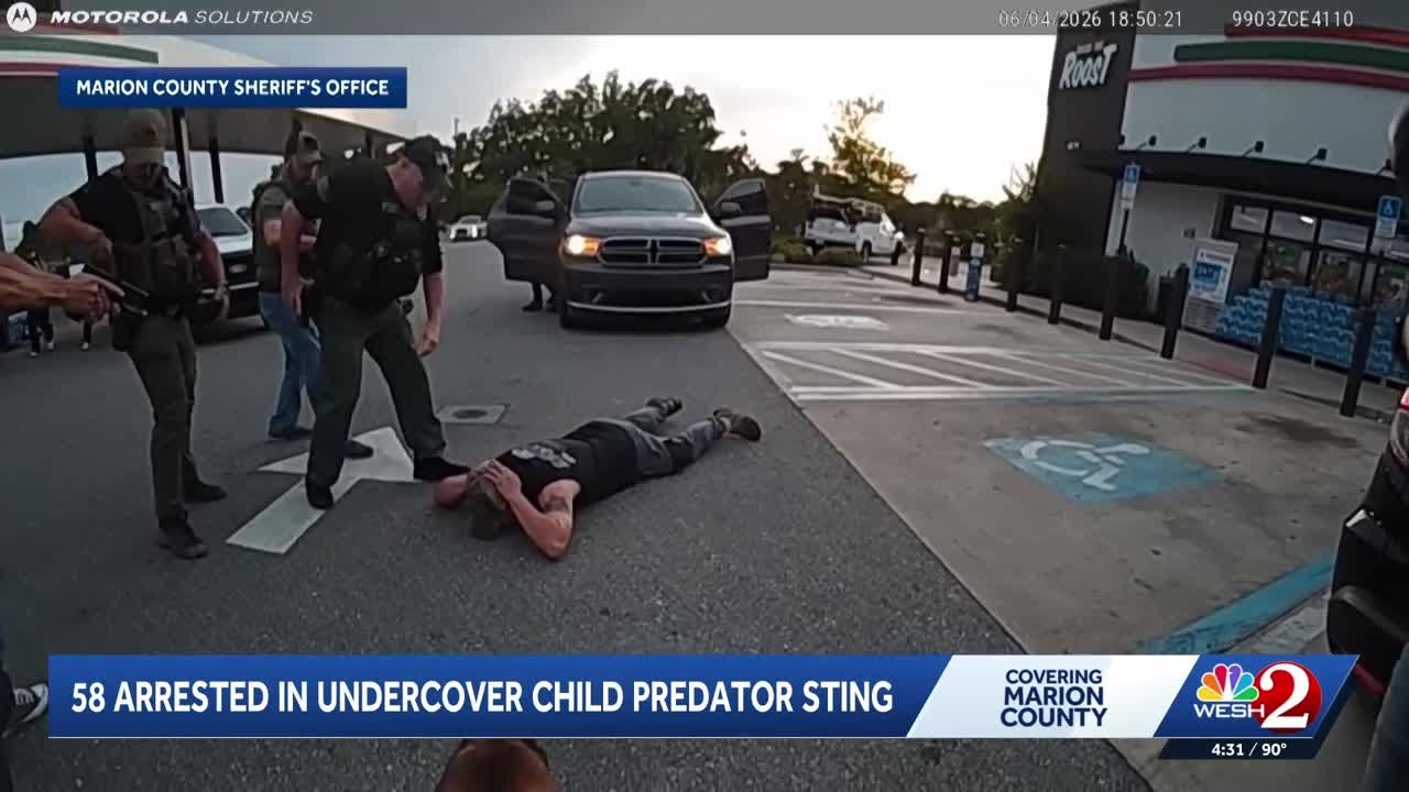 More than 50 arrested in Marion County child sex predator sting