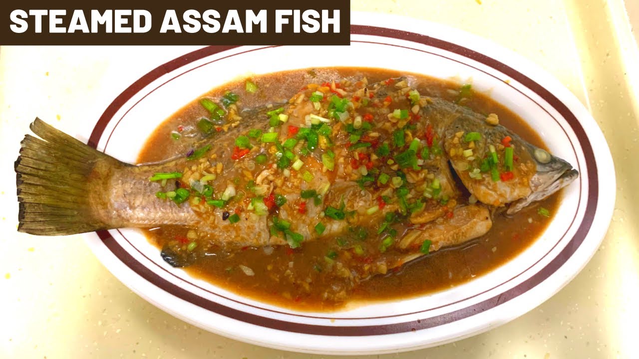 Steamed Assam (Tamarind) Fish | Simple and Easy | Celine Cooks