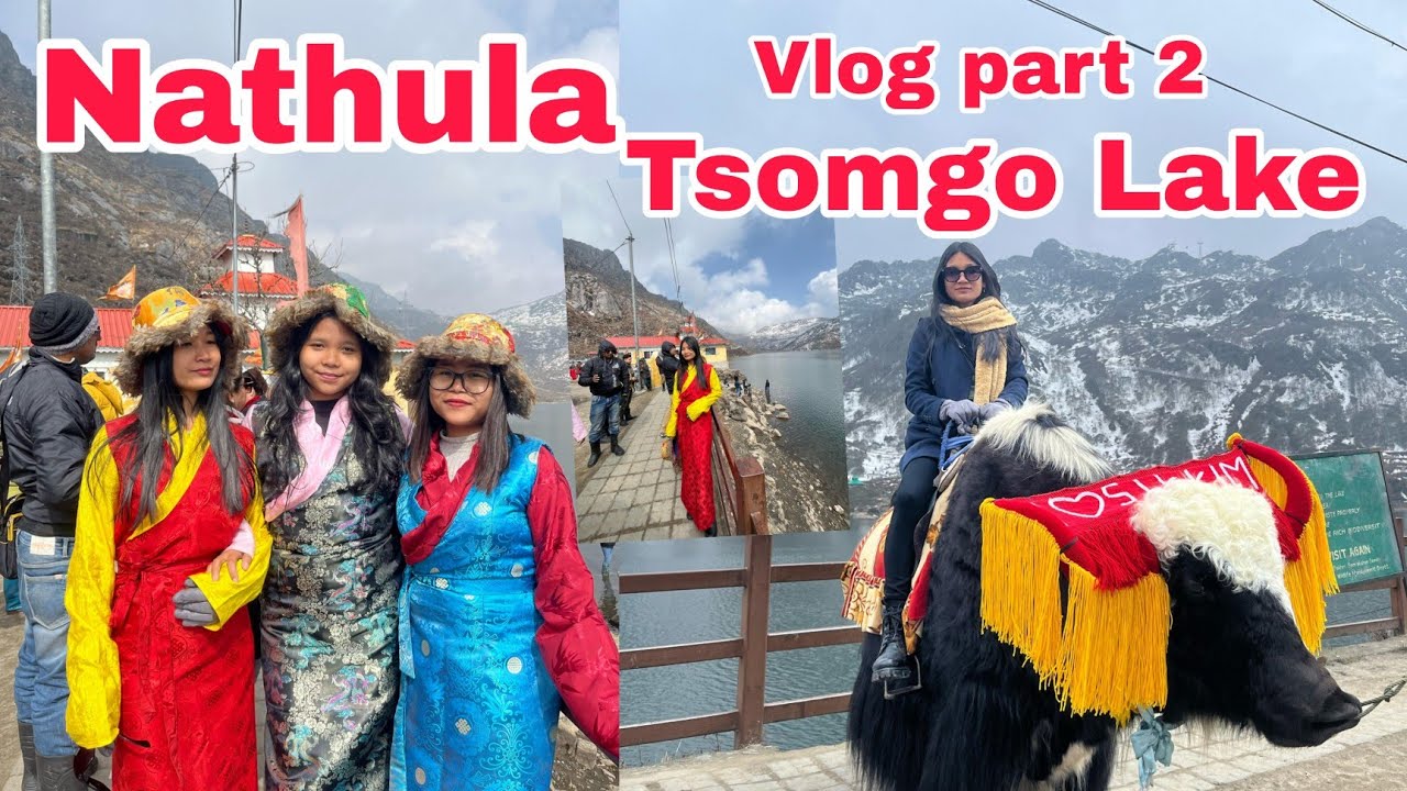 📍Sikkim Nathula  Tsomgo Lake Vlog part 2 ll Chiansha vlog
