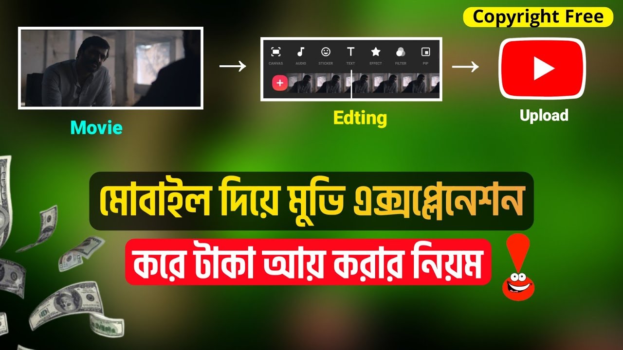 YouTube Movie Explanation Video বানানোর সঠিক নিয়ম | Copyright Free | মুভি এক্সপ্লেনেশন শিখবেন ?
