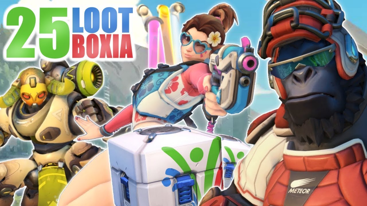 Overwatch - Avataan 25 Summer Games 2018 Loot Boxia!