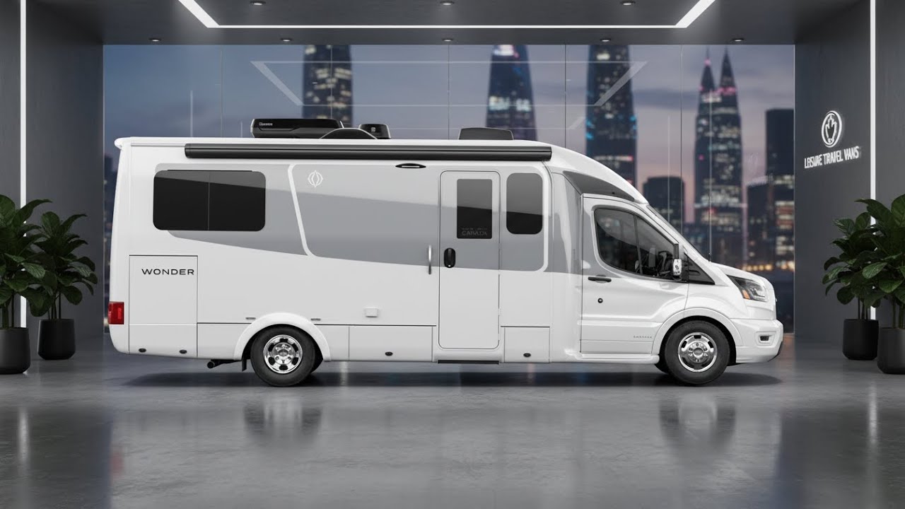 2026 Wonder Rear Lounge | Leisure Vans Wonder Rear Twin Bed Tour