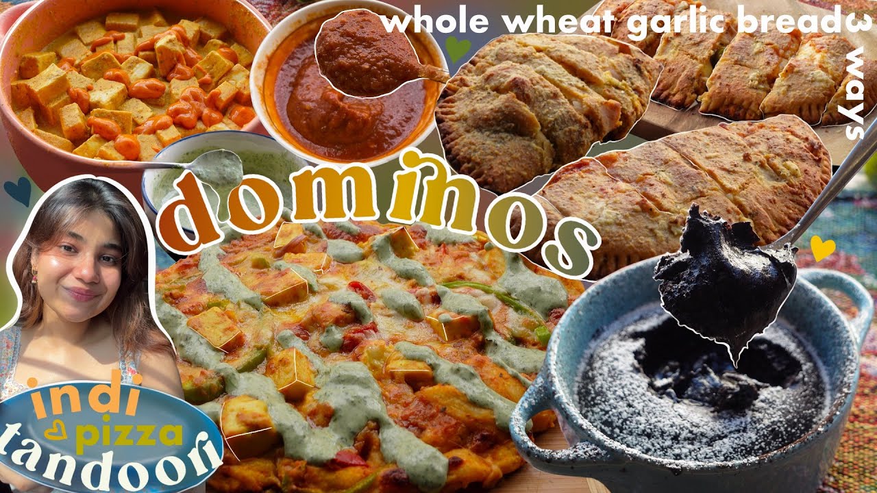 i made my favourite domino&rsquo;s foods