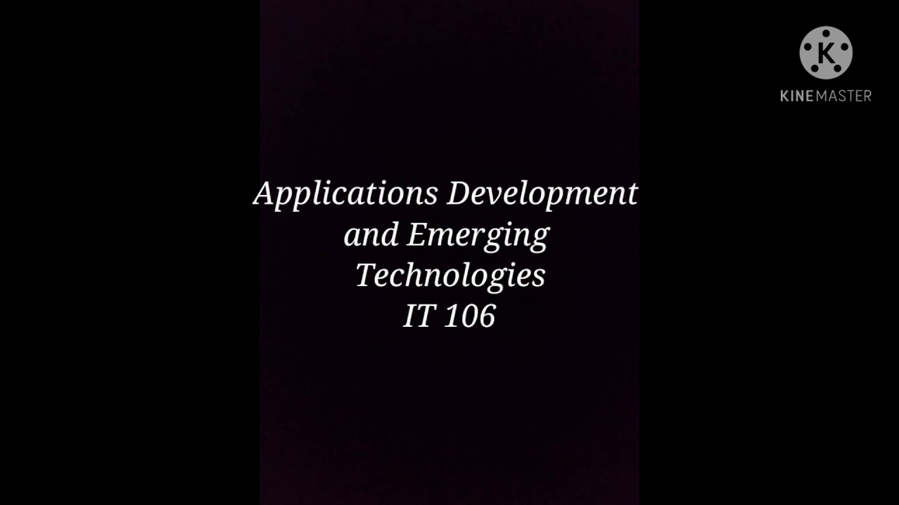 ADET (Applications Development and Emerging Technologies)
