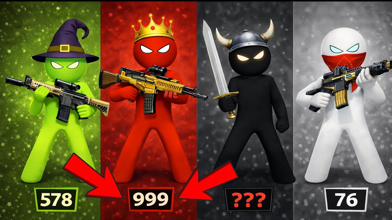 Stickman Party Tournament Mode 1234 Players Mini Games Update part 7