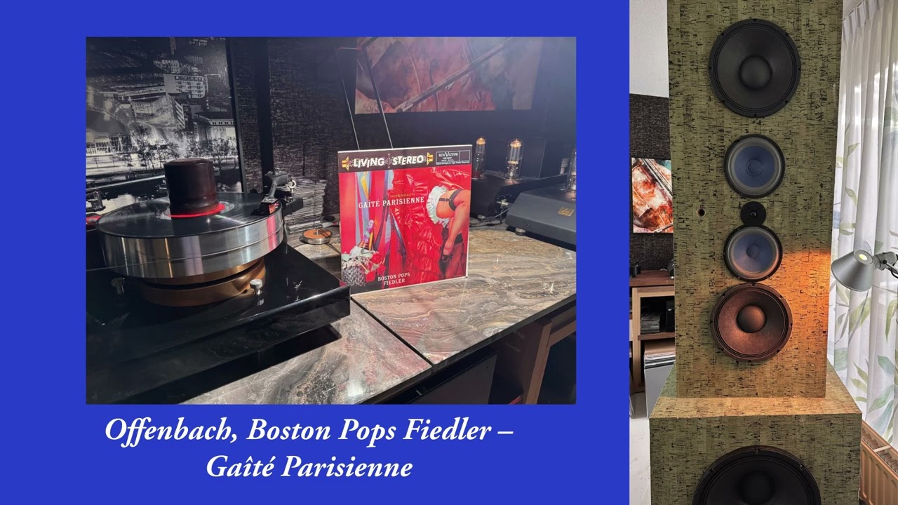 Offenbach, Boston Pops, Fiedler – Gaîté Parisienne - Classic Records LSC 1817