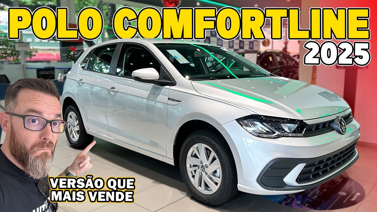 POLO COMFORTLINE 2025 - Versão Que Mais Vende Nos Mínimos Detalhes!