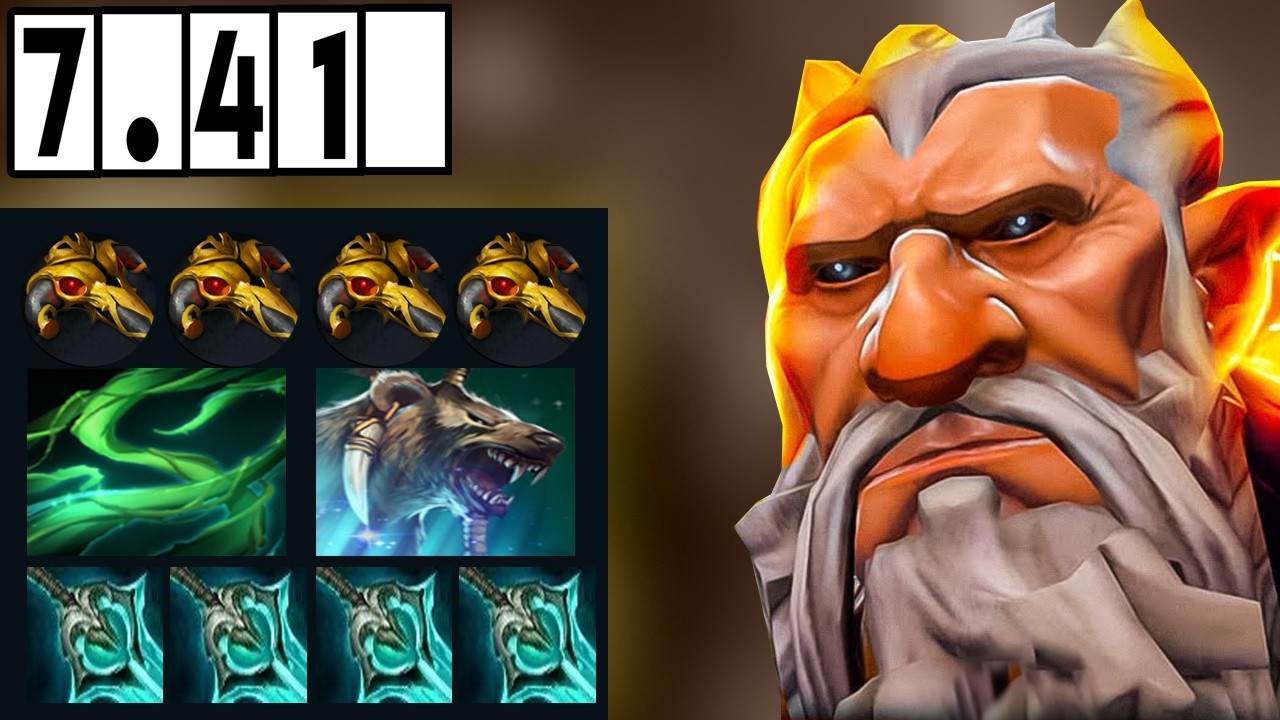 Lone Druid - Mid Lane VS. Outworld Destroyer![Full Match Gameplay Dota 2] 7.41