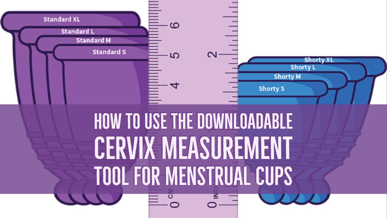 How to determine your cervix height for menstrual cups with the Meluna USA downloadable tool