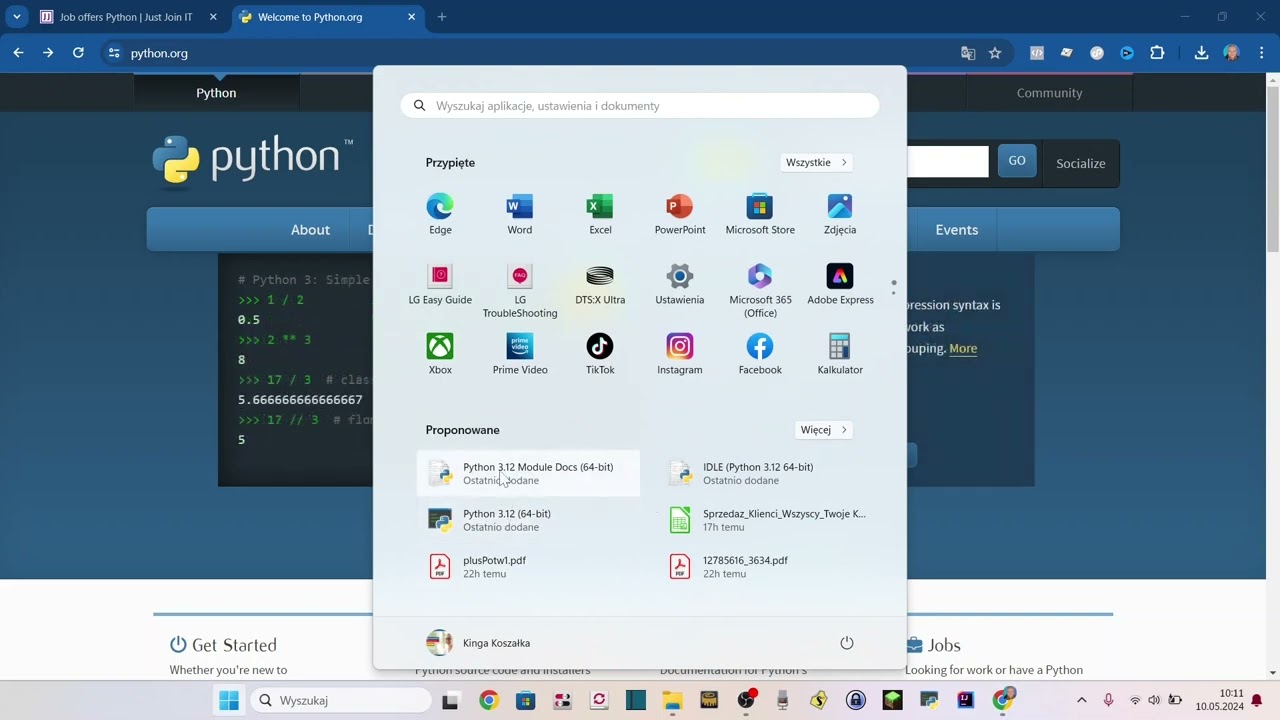 #1 Python dla kompletnych nowicjuszy - Instalacja i pierwszy program