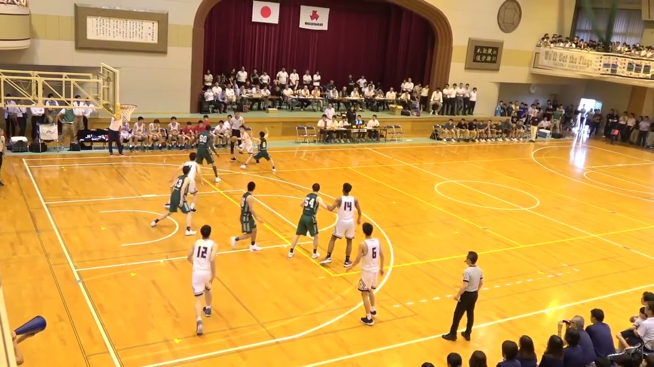 福岡第一 vs 福大大濠（３） ｲﾝﾀｰﾊｲ福岡県予選 男子決勝 2019/5/26