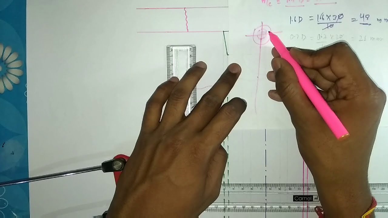 rivet joint drawing in mechanical engineering drawing| lap joint butt joint machine drawing|