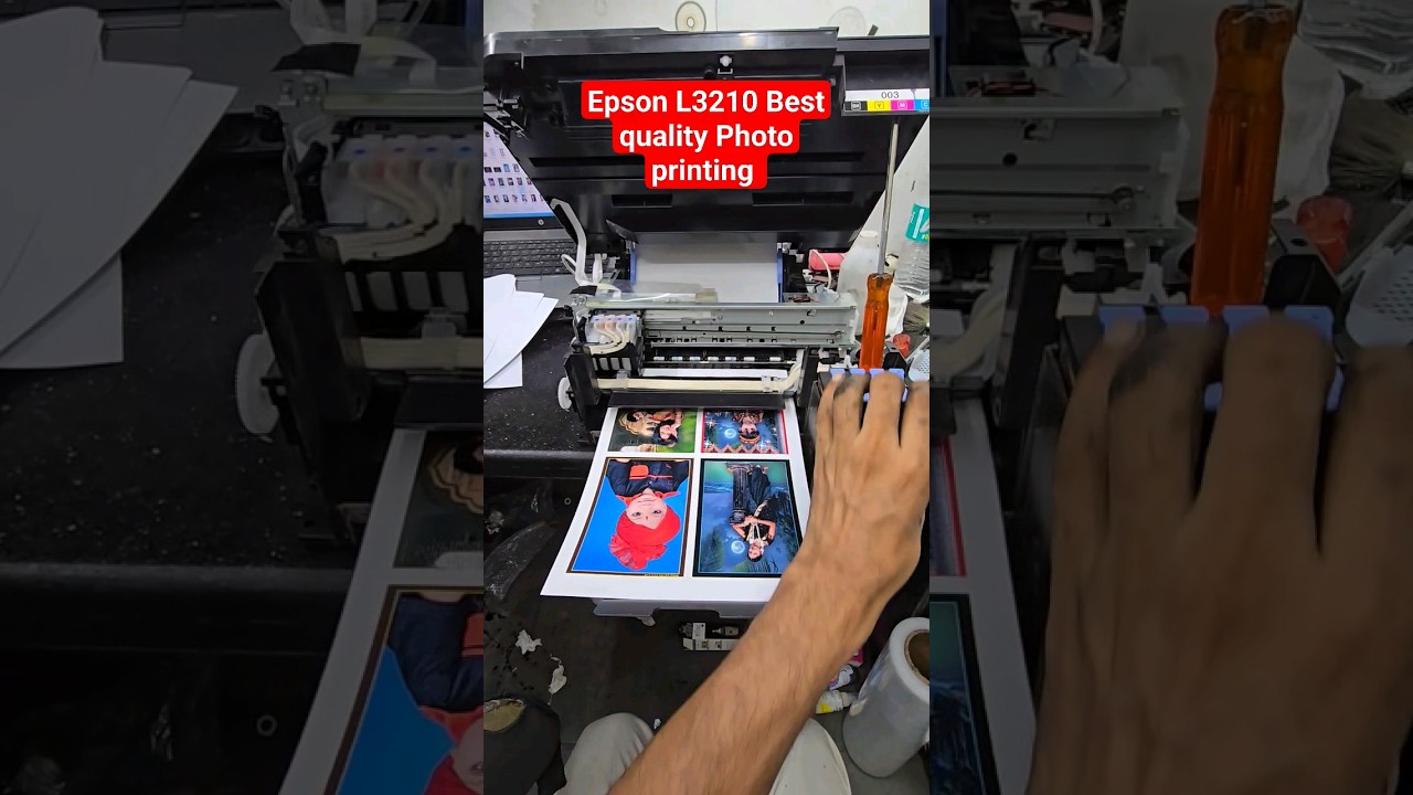 Epson L3210  All-in One Color printer Best quality Photo printing