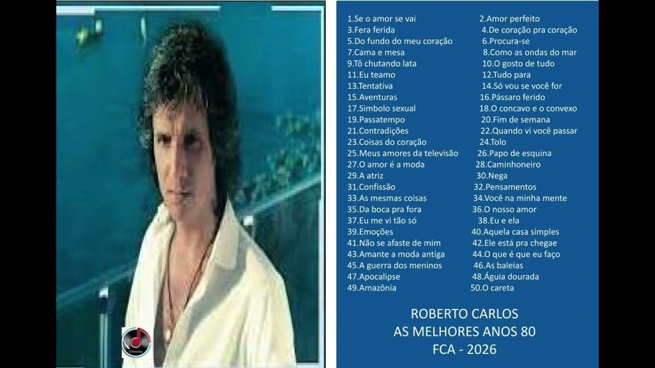 ROBERTO CARLOS   AS MELHORES ANOS 80