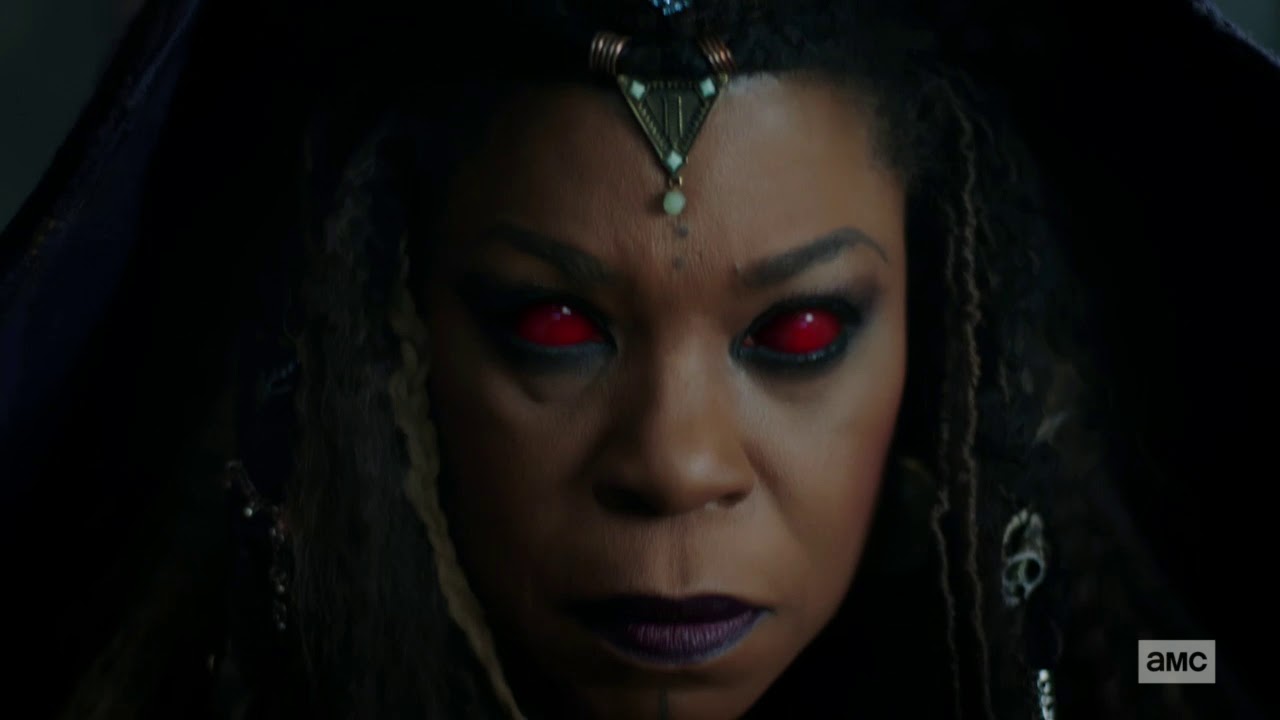 INTO THE BADLANDS---THE WITCH GOES RED EYED AND KILLS LYDIA---HD