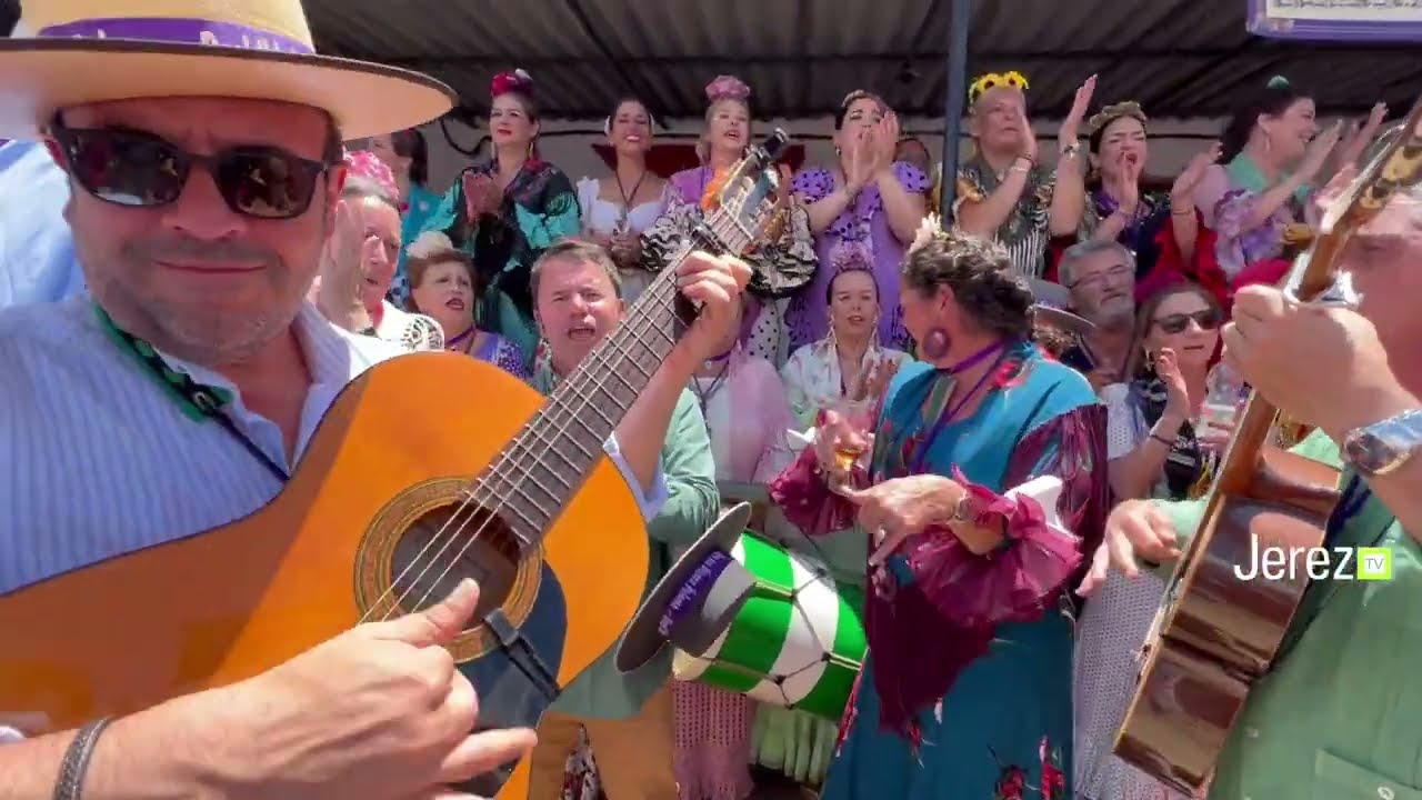ROCÍO 2022 | Entrada de la Hermandad de Jerez por calle Bellavista y Muños y Pavón Jerez TV 2022