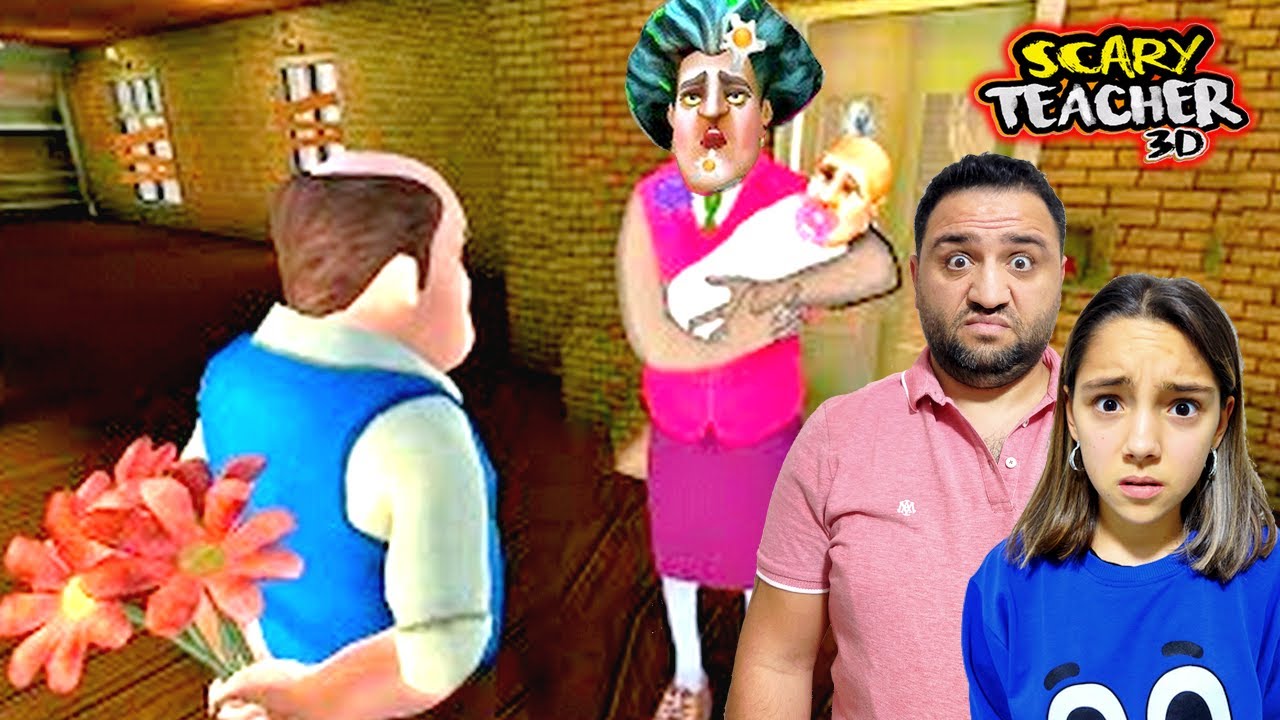 Scary Teacher 3D Deli Öğretmen Maceraları Oyuncax Tv