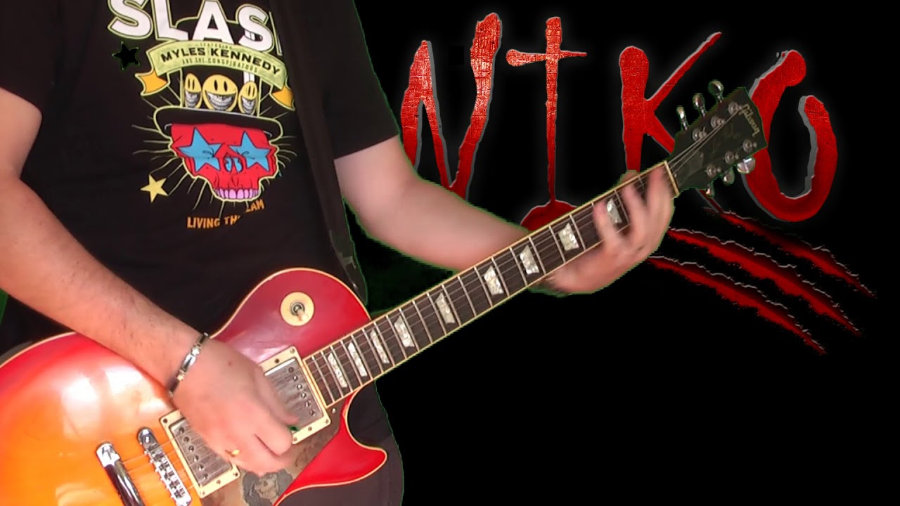 Slash & Myles Kennedy - Serve You Right (guitar cover)