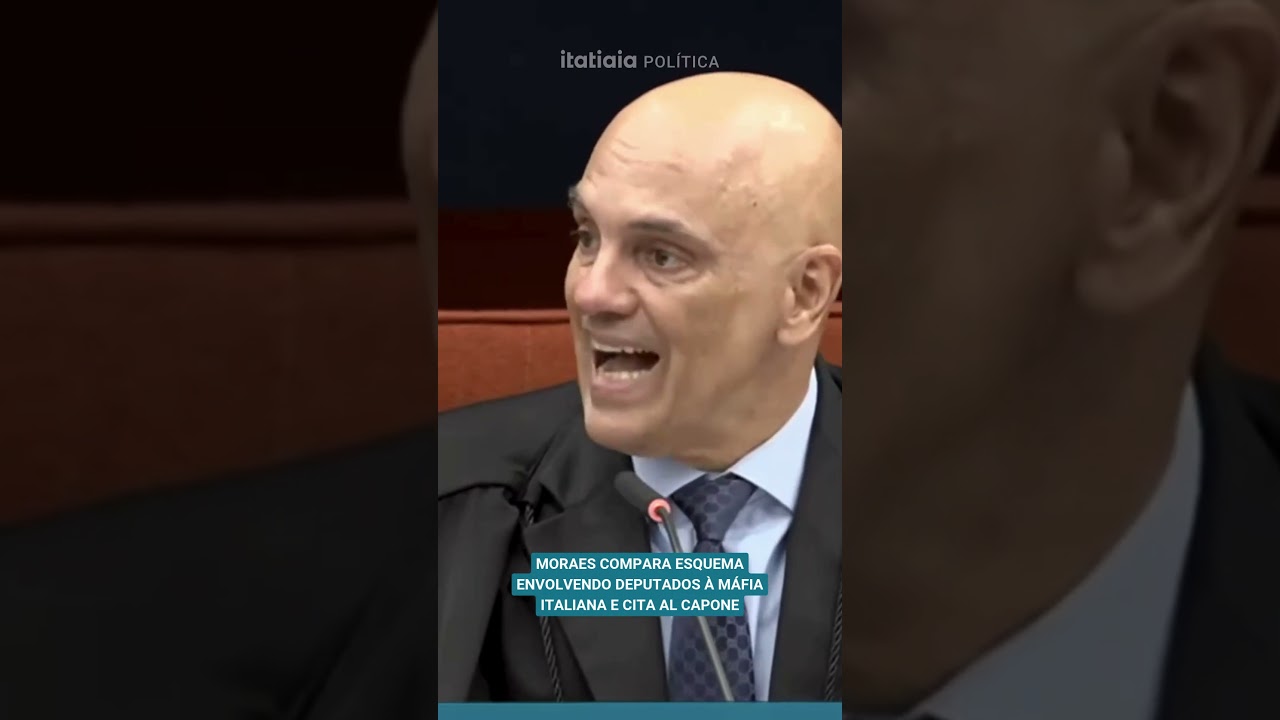 MORAES COMPARA ESQUEMA ENVOLVENDO DEPUTADOS &Agrave; M&Aacute;FIA ITALIANA E CITA AL CAPONE