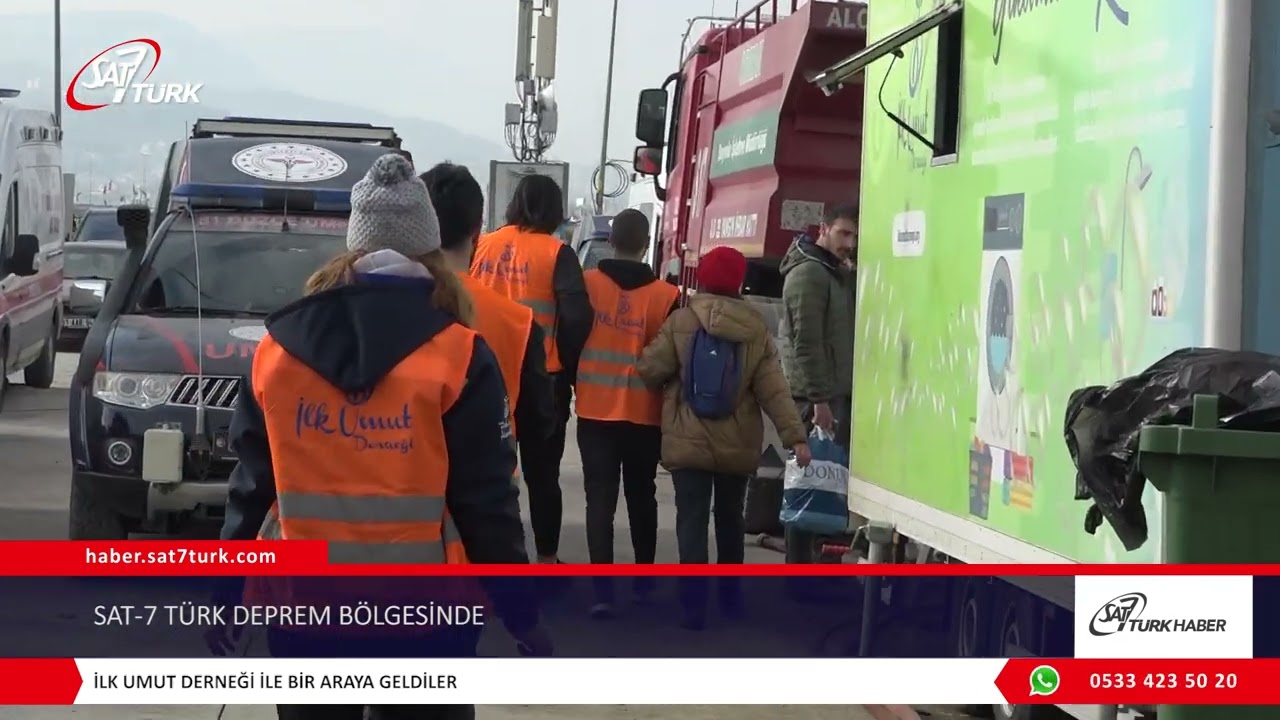 Sat 7 T&uuml;rk Deprem B&ouml;lgesinde | 22.02.2023
