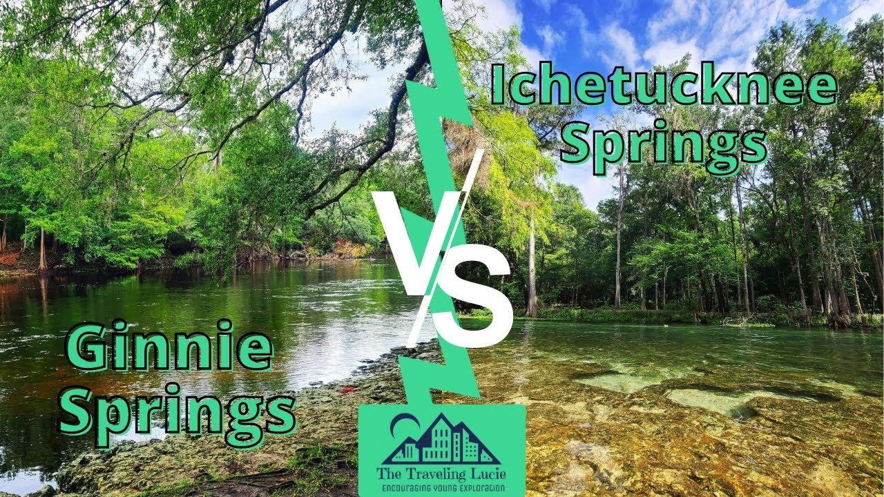 Ginnie Springs VS Ichetucknee Springs -  Which One Is Better? // Florida Springs & Camping