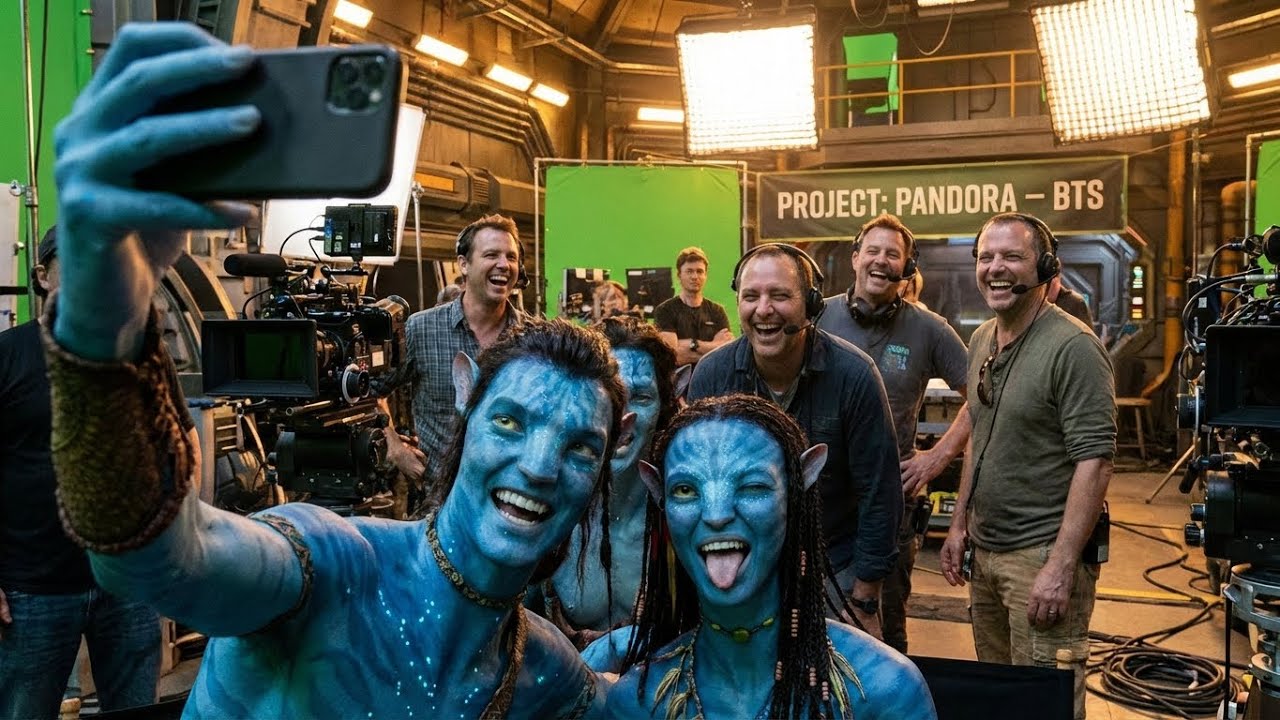 Avatar: Fire and Ash | Behind The Scenes Background Shot | Exclusive Shooting Scene