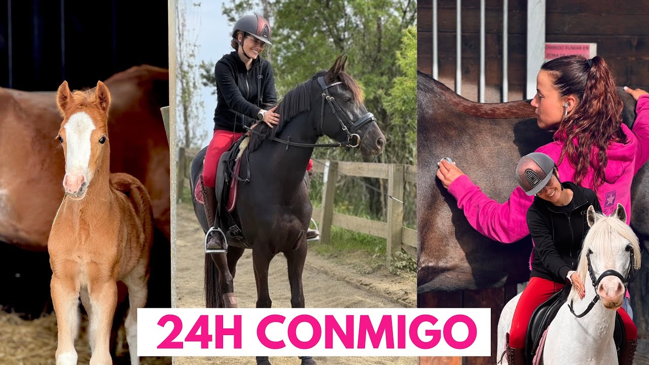 24h conmigo 🐴 | Vacunas💉ponichis 🦄 potri ponis 🐣 me cancelan todos los planes 😢