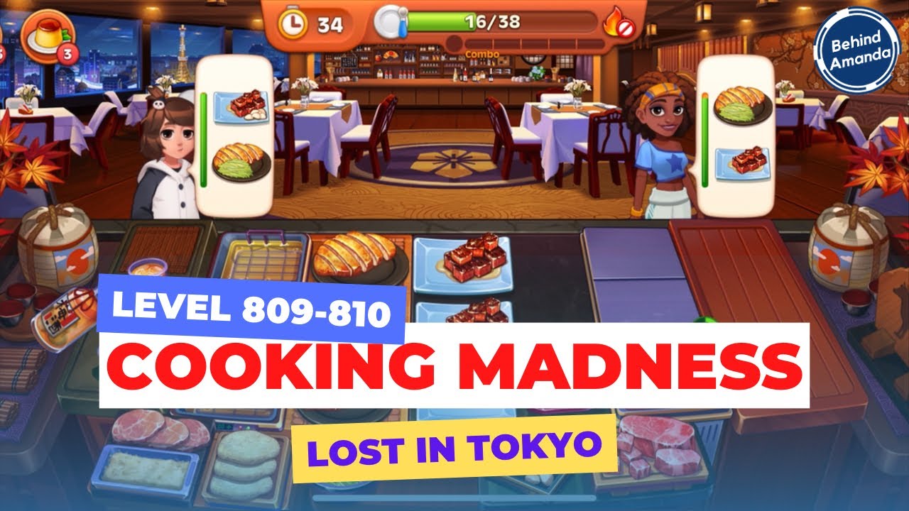 COOKING MADNESS LEVEL 809-810 WALKTHROUGH INDONESIA