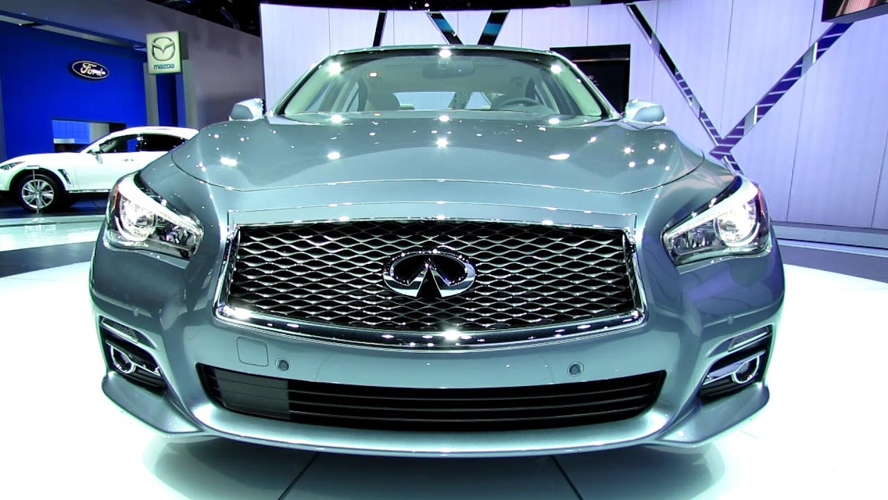 2014 Infiniti Q50 Hybrid - Exterior and Interior Walkaround - 2013 Detroit Auto Show