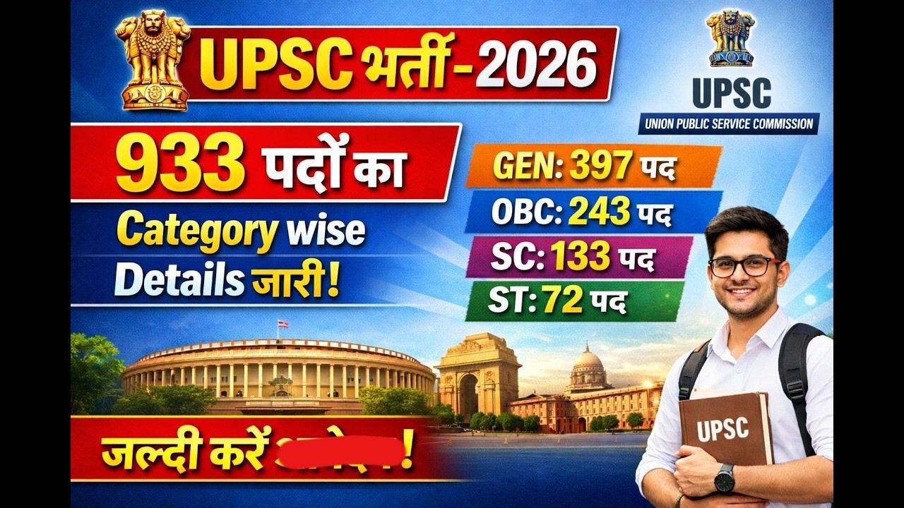 upsc vacancy 2026 details category wise out/upsc vacancy 2026 details category wise/upsc bharti 2026